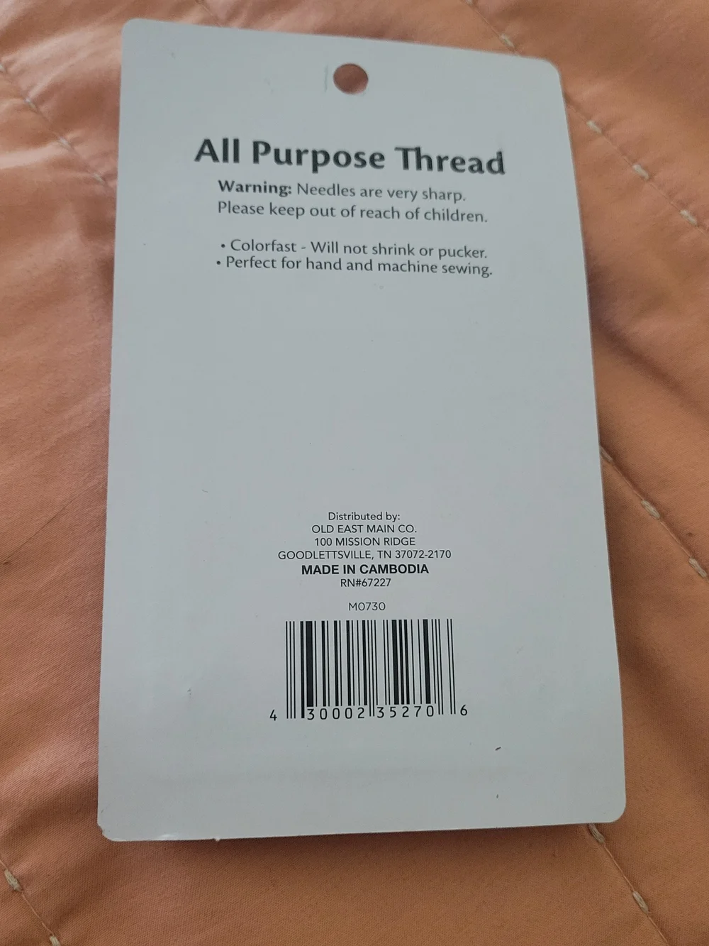 Sewing Basics All Purpose Thread & Repair Kit - Multicolor Bundle